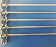 一款特別規格的產品出現在冷凍網帶中