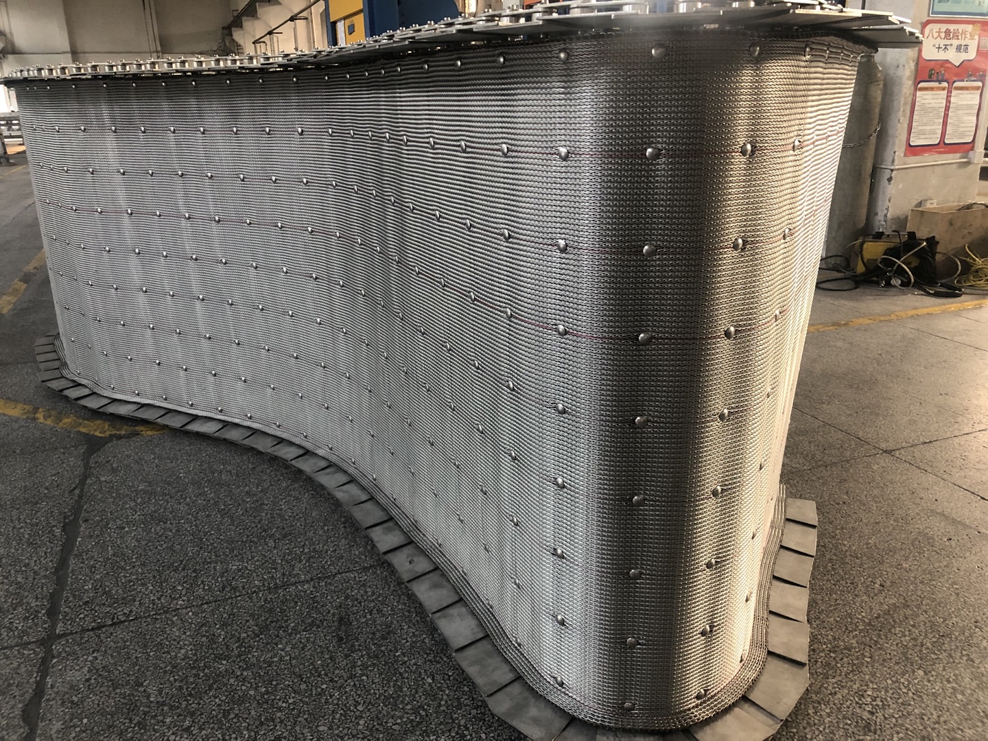 催化劑【烘干機網帶】是什么樣?